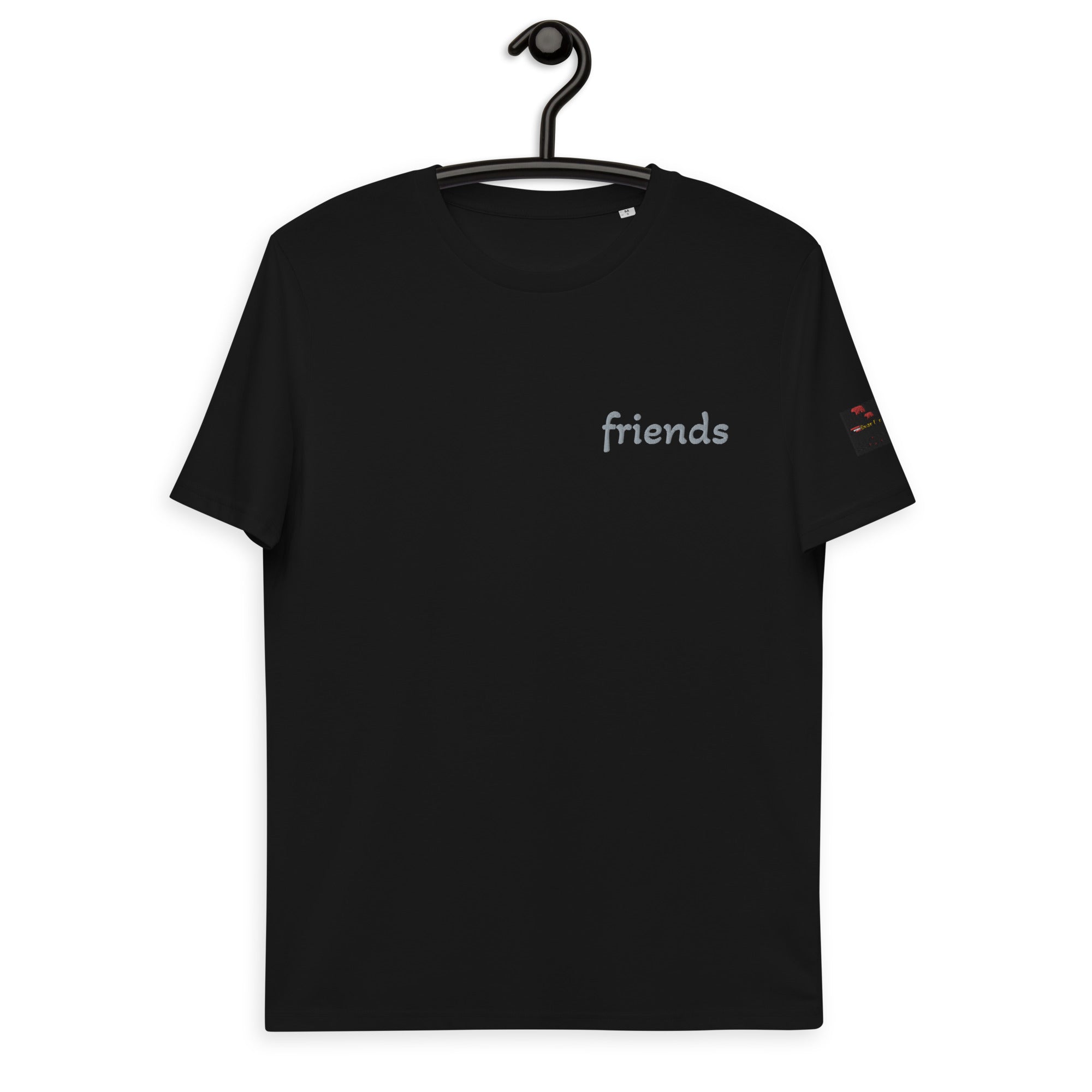 Eco-friendly organic "friends" t-shirt (For customers wishing to dress stylishly and fashionably.