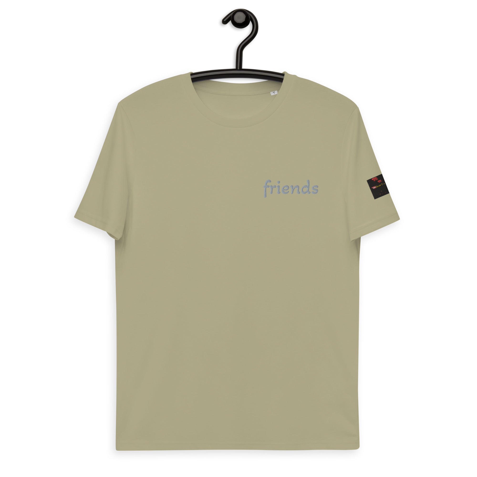 Eco-friendly organic "friends" t-shirt (For customers wishing to dress stylishly and fashionably.