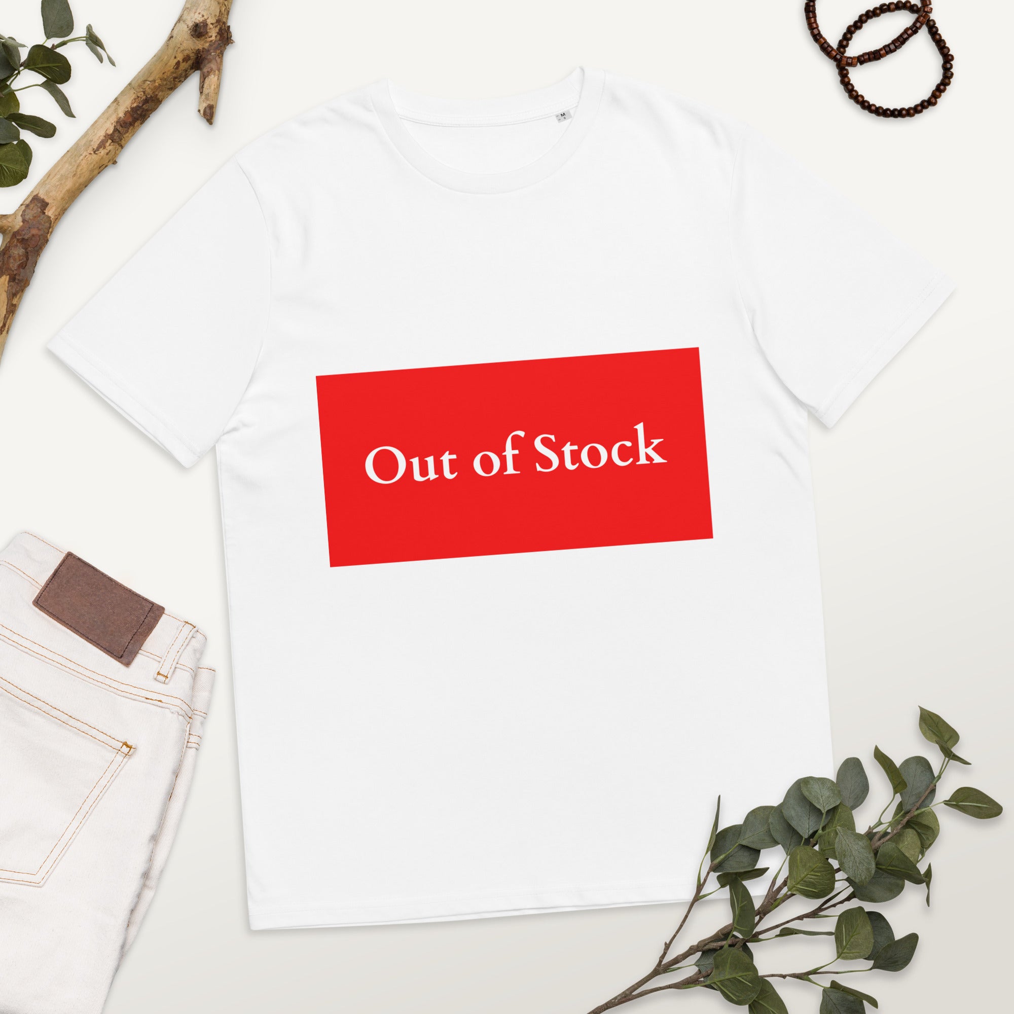 Out of Stock Unisex organic cotton gift T-shirt for man, woman and child